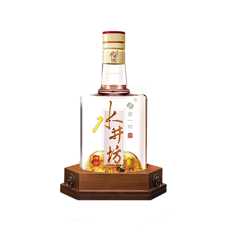 【官方旗舰店】水井坊 井台瓶 浓香型白酒 52° 500mL*6瓶 整箱装
