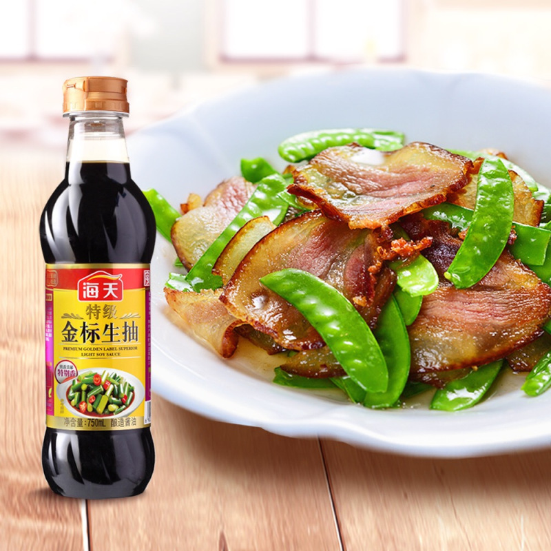 海天特级金标生抽750ml