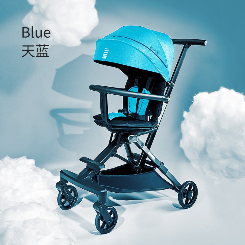 国光婴儿车好孩子轻便旋转双向高景观婴儿推车可折叠可坐躺遛娃神器d
