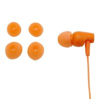 铁三角(Audio-technica)ATH-CLR100入耳式音乐耳塞式手机运动耳机电脑手机笔记本mp3有线通用 橙色