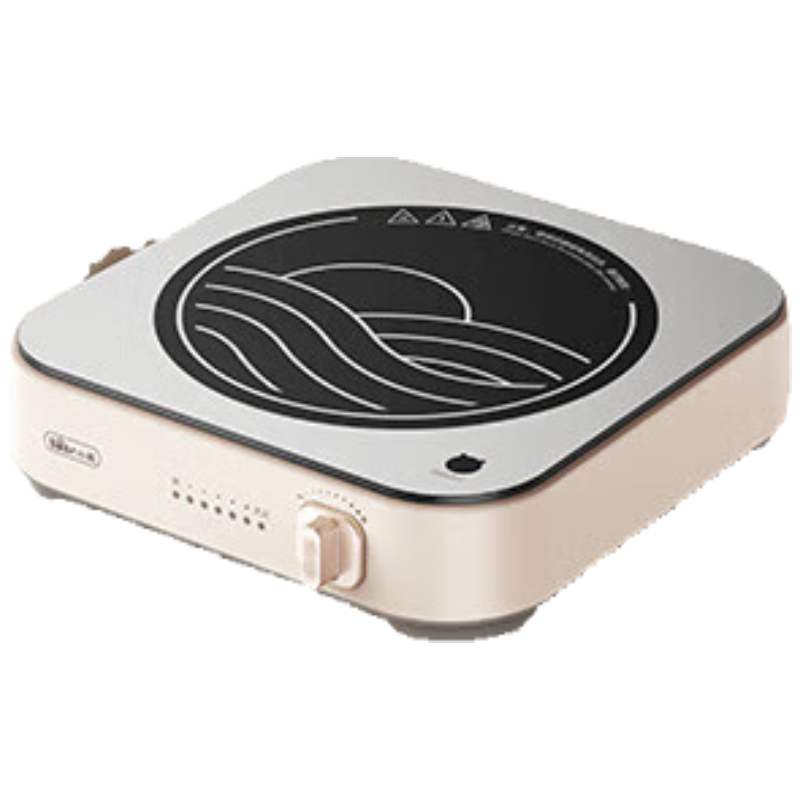 小熊电陶炉双盘加热快速升温精准控温时尚简约家用电器电陶炉 DTL-D22R1-P02