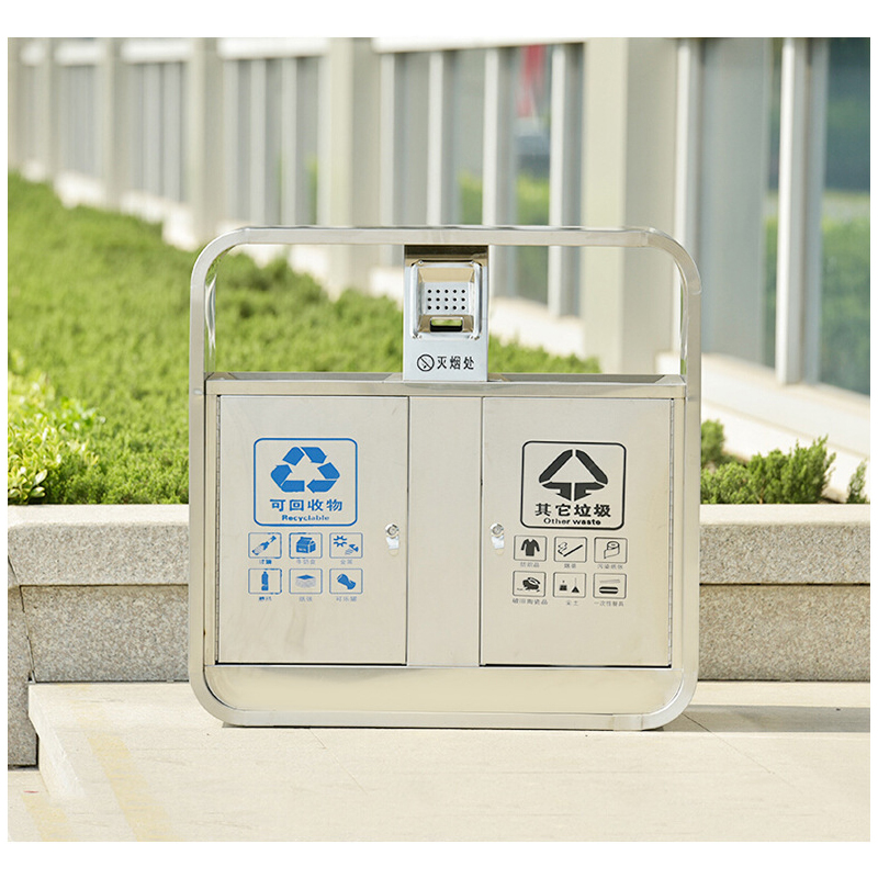 莱衡居 不锈钢垃圾桶 LH32/个高清大图