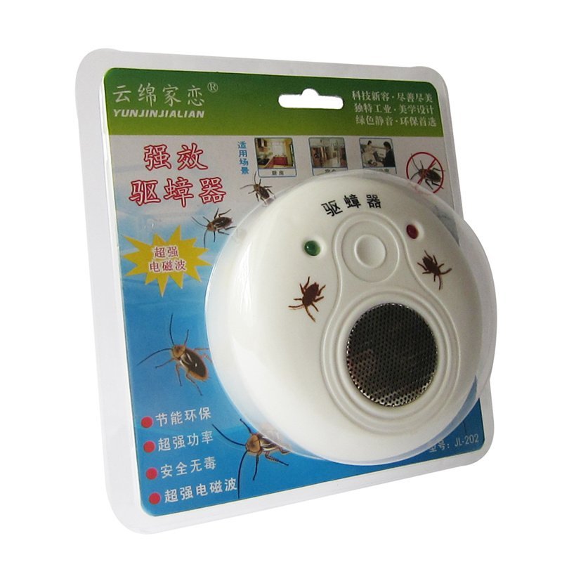 超声波驱蚊器驱鼠器智能电子驱虫器静音灭蚊器驱蟑螂驱苍蝇电子猫 驱蚊驱鼠器圆插