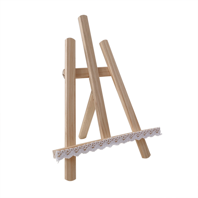 少女心放映室 ins风木质手机支架 学生桌面折叠木头ipd平板支架 大号