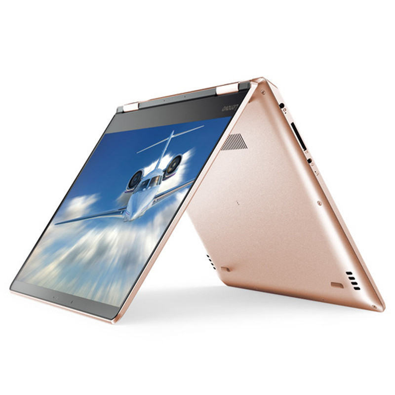 联想(lenovo)YOGA710-14 14英寸超轻薄触控超级本电脑I5-7200U 4G 256G 2G独显 金色