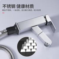 洗脸盆闪电客水龙头冷热抽拉式洗漱台卫生间台上盆面盆可伸缩洗手盆龙头