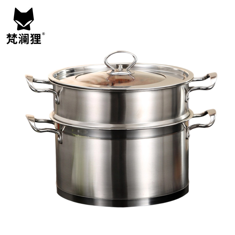 梵澜狸不锈钢蒸锅D76 个高清大图