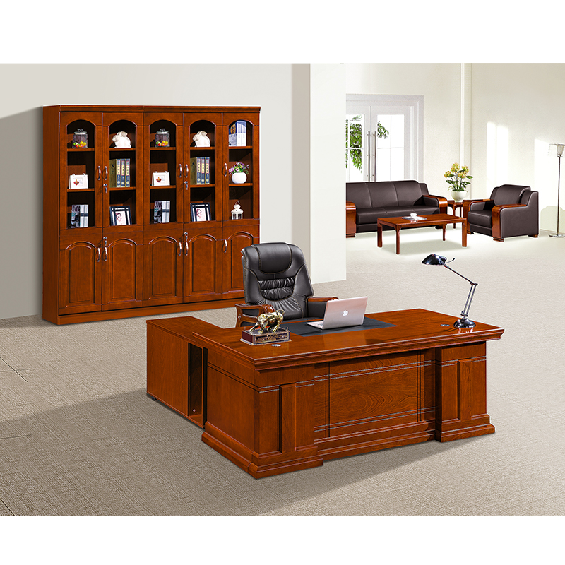 榭邦0522 办公家具 2200mm*1100mm*760mm 班台高清大图