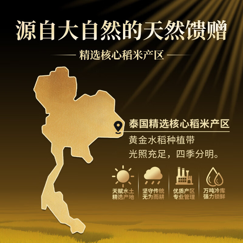 泰那兰 典雅泰国 香米5kg高清大图