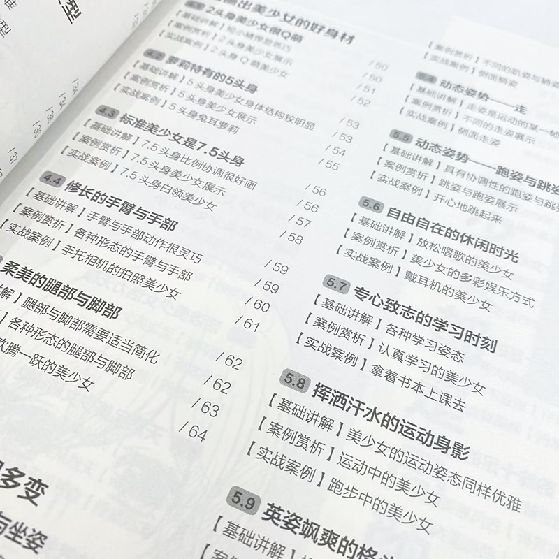 [正版]漫画自学全攻略 美少女篇 赠7节案例视频课 漫画教程书二次元动漫美少女手绘技法 画画自学零基础 艺术绘画入门书高清大图