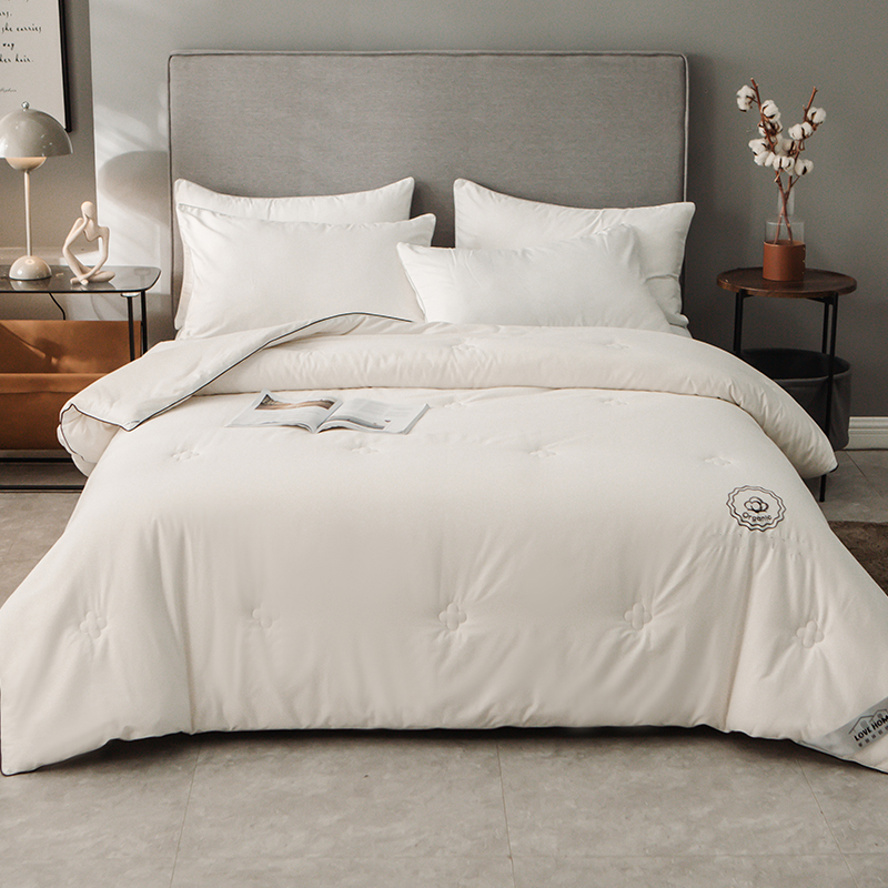 婵思 天然全棉棉花被保暖被芯高清大图