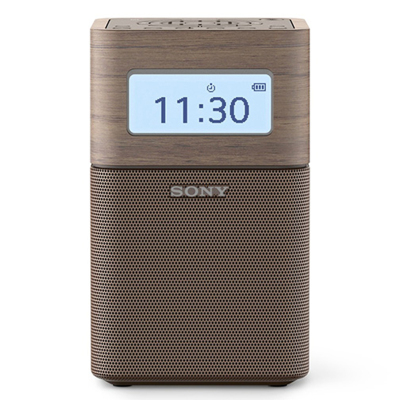 索尼(SONY)SRF-V1BT 蓝牙音箱兼FM/AM收音机 便携音响(棕色)