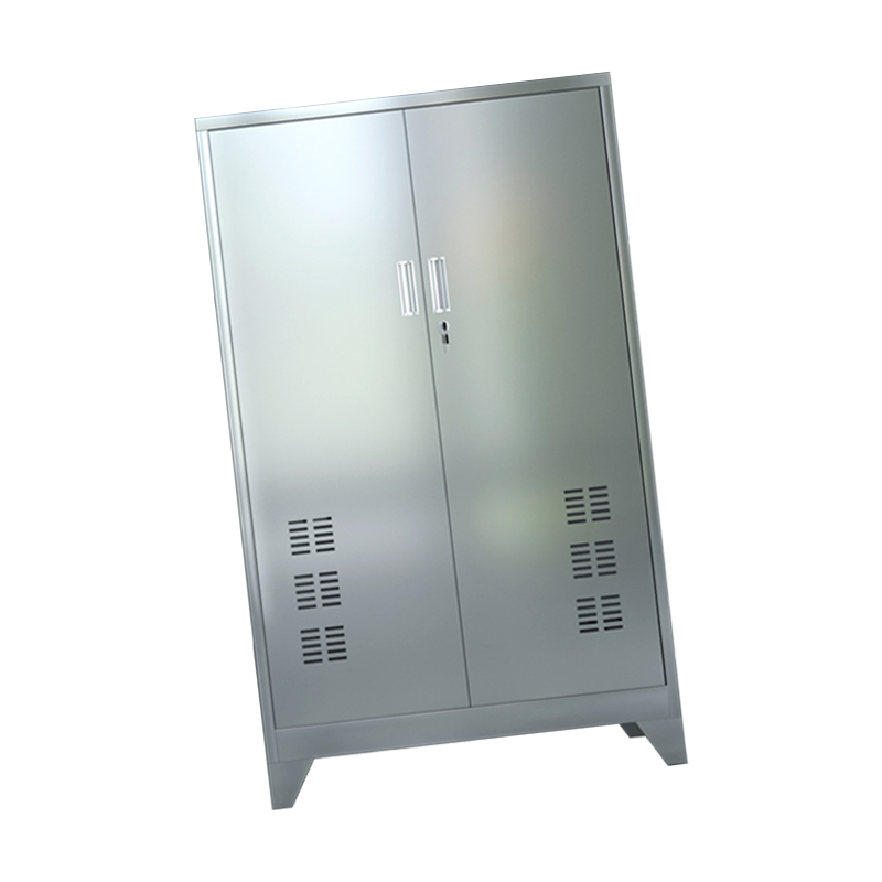 翼澜 不锈钢清洁柜 双门 台高清大图