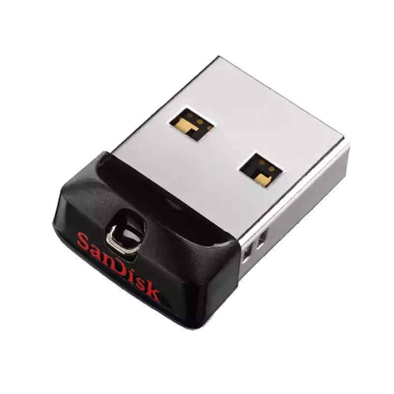 闪迪(Sandisk)64GB U盘 车载优盘 酷豆 CZ33 USB2.0 黑色