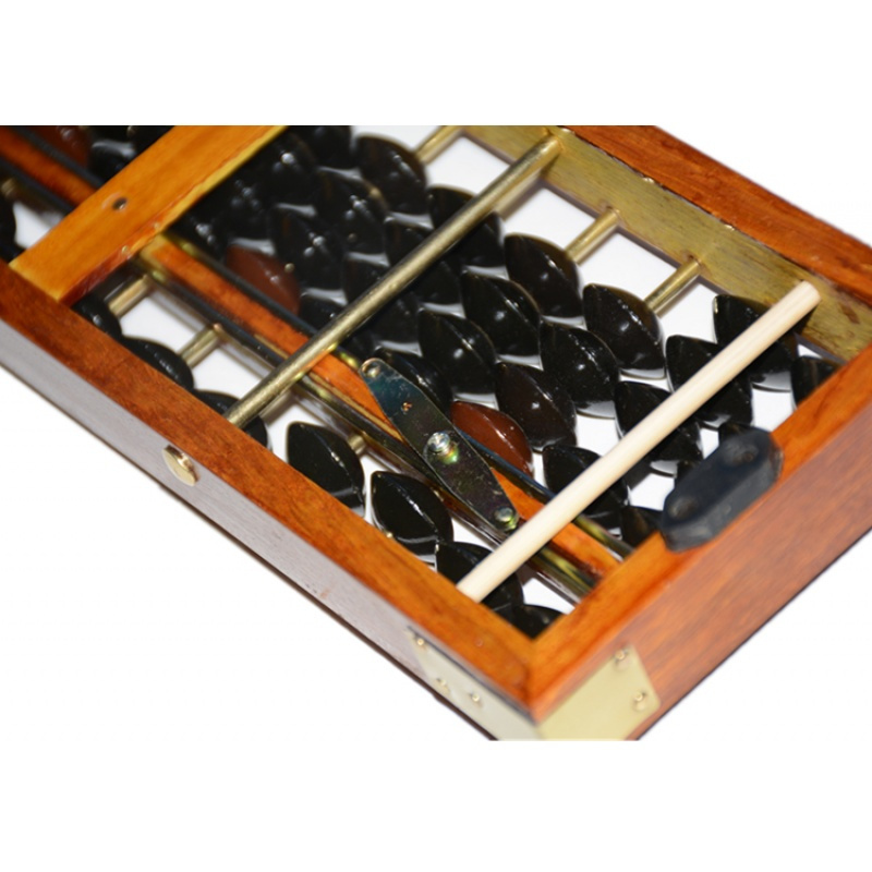 鲁运算盘17档5珠银行专用考试用