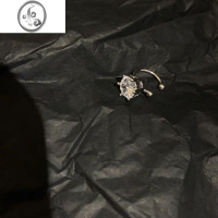 JiMi精致小细节~超闪锆石水钻耳骨夹简约小巧耳夹无耳洞女百搭不过时 大锆石耳夹1只