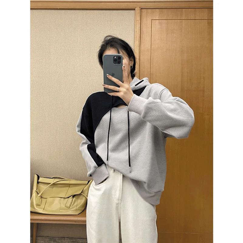 秋季卫衣女长袖韩版连帽百搭宽松外套2021张阿星新款学生女装上衣