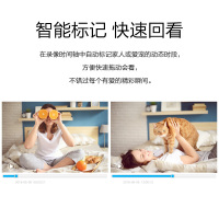 华为荣耀 小哨兵智能摄像机 wifi夜视1080P高清双向通话AI摄像头手机远程无线监控 【白色】智能摄像头