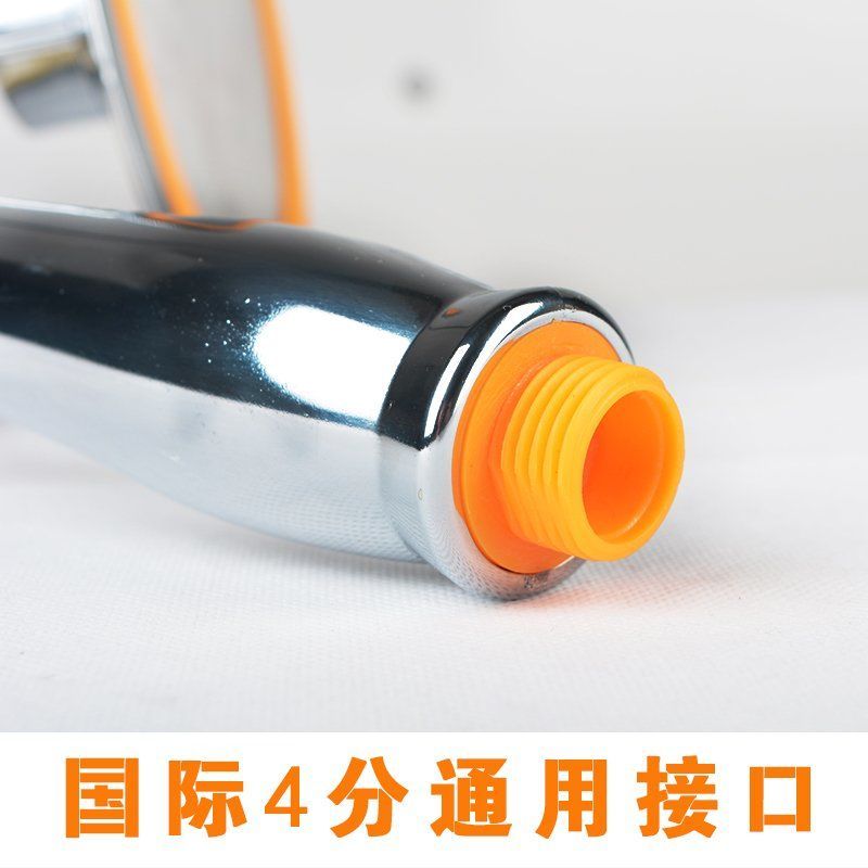手持增压卫浴淋浴大花洒喷头家用洗澡不锈钢淋雨莲蓬头大出水花晒|喷头+2米加密管