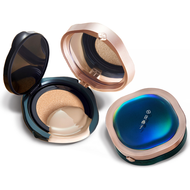 花西子 N20珠玉荷华 玉容睡莲平衡气垫粉底液 （买1正装送1替换装）