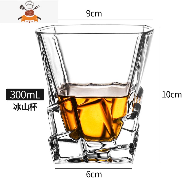 水晶玻璃创意威士忌鸡尾酒杯套装洋酒杯古典杯子喝酒的杯酒吧啤酒 敬平高清大图