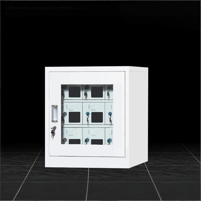 迅迈 九门玻璃款 手机充电带锁存放柜 单位:台 35*55*65.5CM 货期七天 质保一年