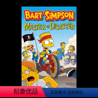 辛普森一家漫画 灾难大师 [正版]英文原版 Bart Simpson’s Guide to Life 辛普森的生活指南