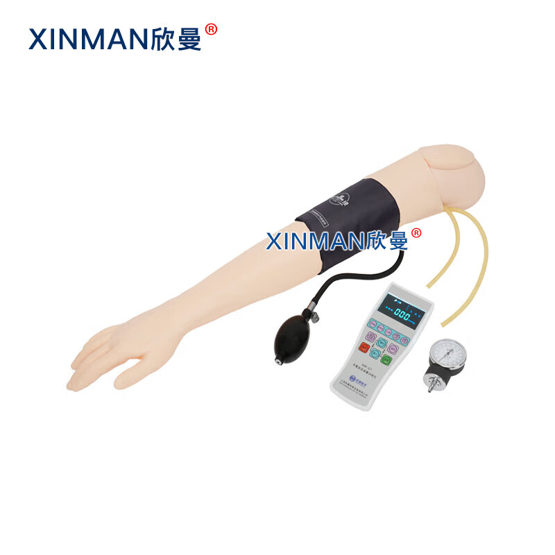 欣曼科教 高级心肺复苏及AED体外除颤训练血压测量模拟人 医学教学体模型 无线版含笔记本电脑XM-ALS1002A高清大图