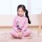[促销]儿童保暖内衣套装加绒加厚黄金绒/夹棉内衣男童秋衣秋裤女中大童8