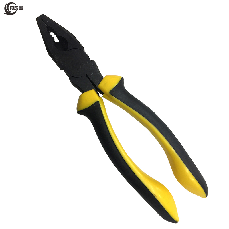 有成鑫 200mm 工业级钢丝钳手钳子老虎钳工具钳省力钳 把高清大图