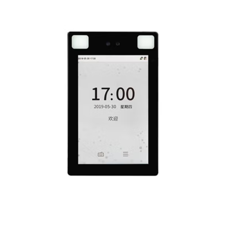 中控(ZKTECO)动态人脸考勤打卡一体机门禁系统(防水)TDB08M 套装(一体机*2、固件定制*2、安装调试)