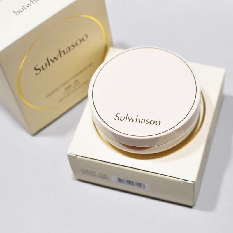 雪花秀(Sulwhasoo)致美养肤气垫粉底液5g*3 15# 遮瑕防晒隔离长效持妆 适合自然偏白肤色