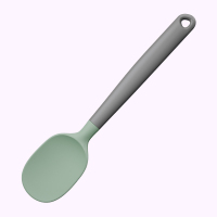 炊大皇硅胶铲 竹青石系列沙拉铲子厨房家用食品级硅胶耐高温拌沙拉拌菜一体式勺子铲子QG29SL