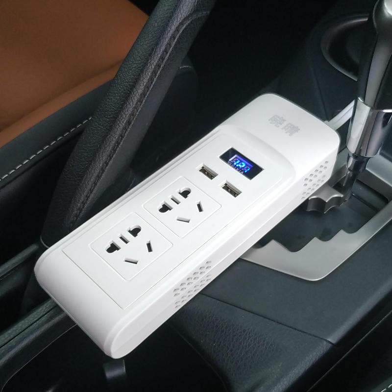 车载逆变器12v24v转220v汽车插座充电器多功能家用电源转换器