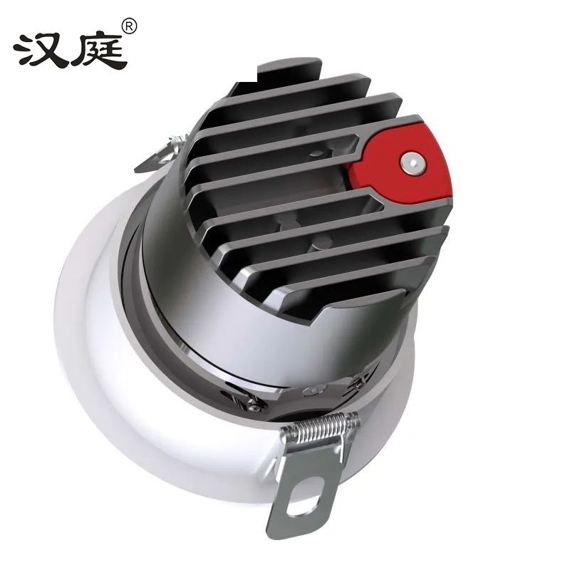 汉庭 格局射灯 85*80mm-12w-白杯中性光高清大图