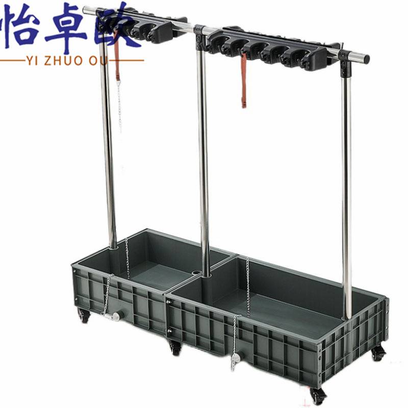 怡卓欧 落地拖把架16拖20钩个