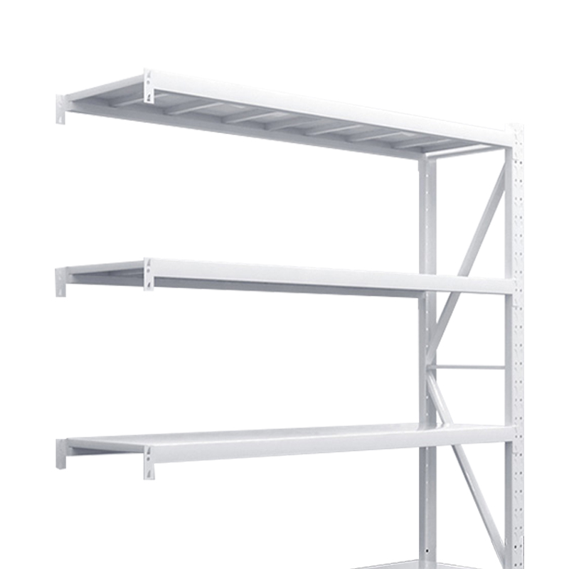 铭威盾仓库仓储货架四层金属五金货架家用中型重型置物架展示架子200KG 150*40*200*4层白色高清大图