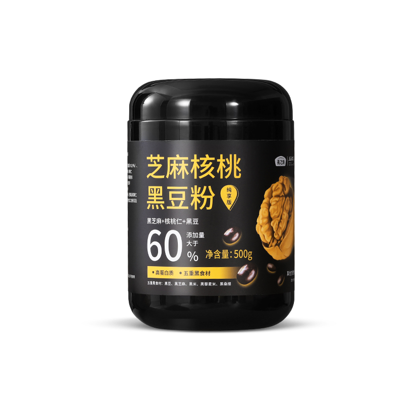 燕之坊 芝麻核桃黑豆粉纯享版 500g高清大图