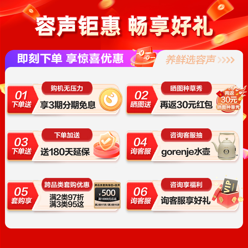 容声(Ronshen)100升顶开门小型冰柜 一级能效 母婴家用冷藏冷冻转换节能单温 国补 (白)BD/BC-100MB高清大图