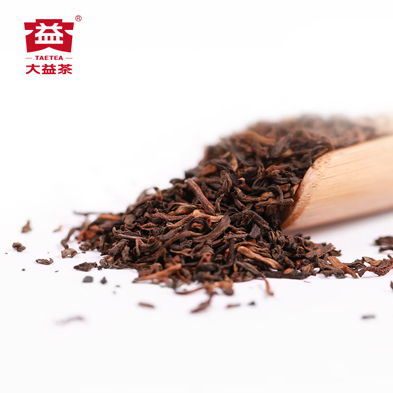 大益普洱茶熟茶 一级散茶 健康养生普洱醇·芳华(一级散)180g 节日礼赠 父亲节礼物 商业普洱熟茶高清大图