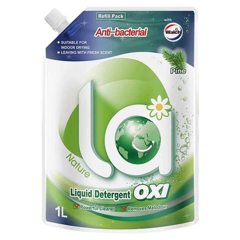 威露士la有氧洗洗衣液高效除菌 1L松木袋装