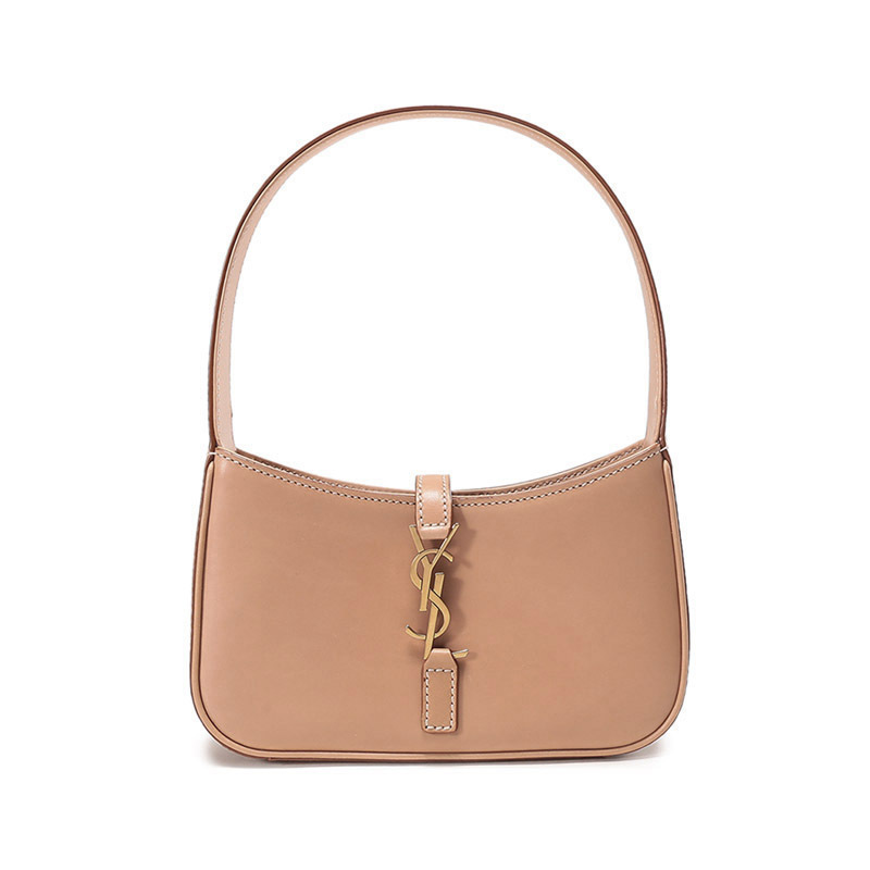 圣罗兰saintlaurent女士牛皮革ysl标志hobo手提单肩包腋下包流浪包