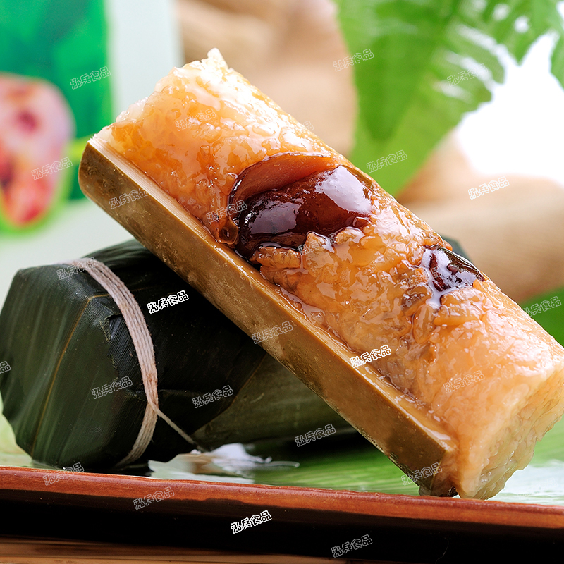 [七龙竹] 嘉兴粽子 蜜枣粽*5个+ 菠萝粽*5个 正宗手工大粽子端午粽子