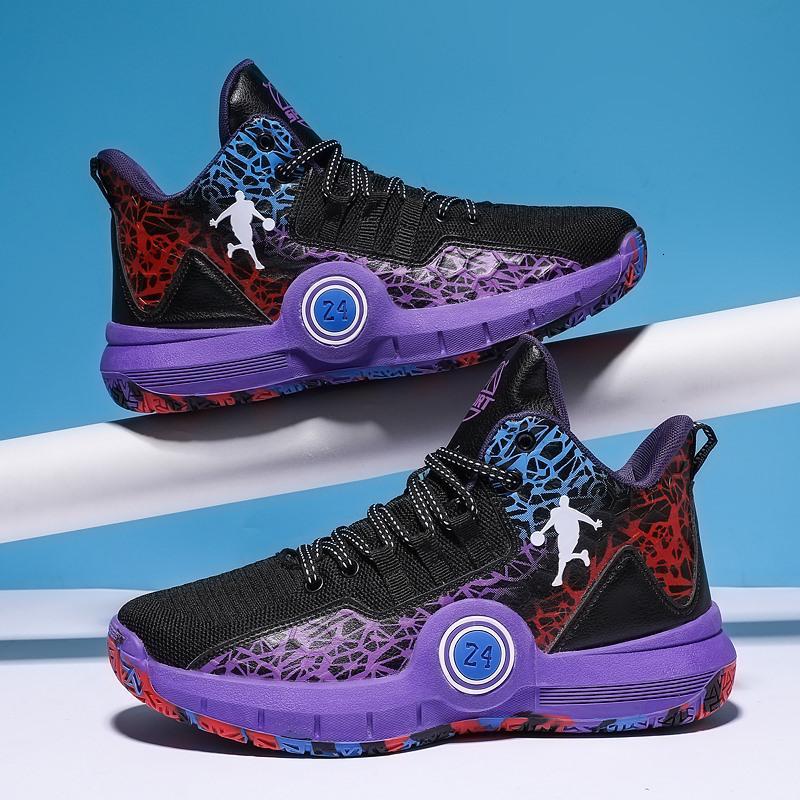 邦塞斯科比篮球鞋男鞋夏实战限量版男童儿童运动鞋曼巴精神毒液8代