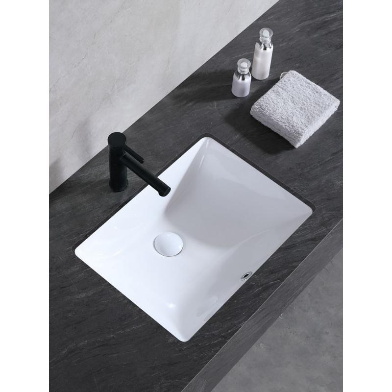 闪电客洗面盆陶瓷台下盆洗手盆方形台盆卫生间闪电客小洗脸盆嵌入式大洗面盆家用单盘 价格图片品牌报价 苏宁易购鲜一方家装建材专营店