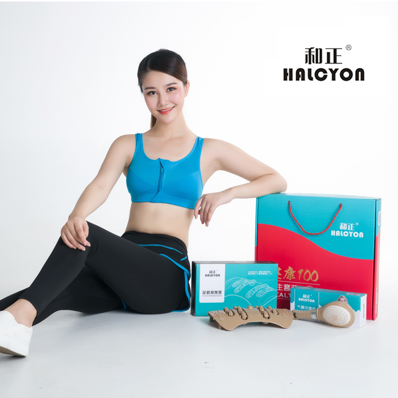和正(HEZHENG) 按摩套装(气囊按摩梳普通款HZ-HCS(1)+足底按摩器HZ-ZDA-1)高清大图