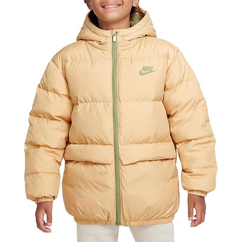Nike/耐克连帽羽绒服轻便舒适保暖儿童外套DZ9965-252 D