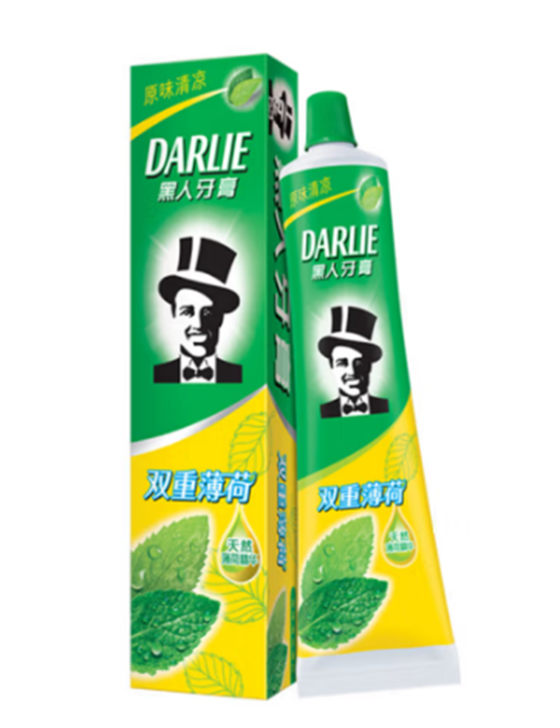 好来双重薄荷牙膏225g*2高清大图