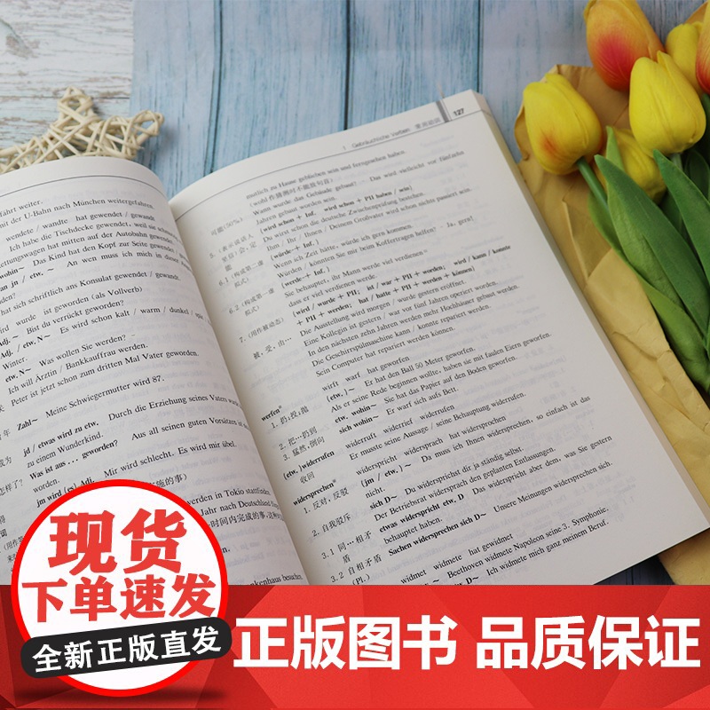 正版 德语动词1000 修订版 周抗美编 德语爱好者提高德语 适用德语入门初学者德语动词学习测试题 同济大学出版社高清大图