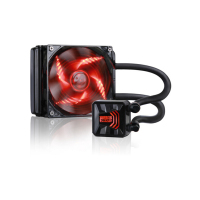 巨浪120 CPU水冷散热器 (多平台/一体式水冷/LED红光/12cm智能温控/cpu风扇/配硅脂)